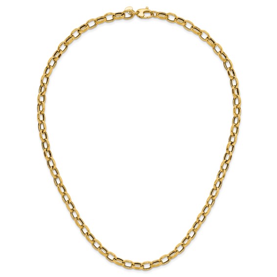 Leslie's 14K Polished Fancy Link Necklace