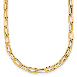 Leslie's 14K Polished Fancy Link Necklace
