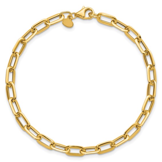 Leslie's 14K Polished Fancy Link Bracelet