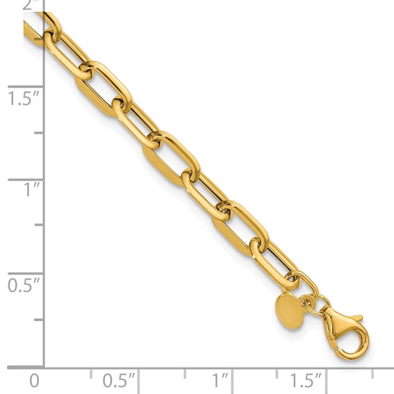 Leslie's 14K Polished Fancy Link Bracelet