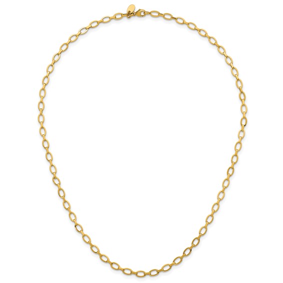 Leslie's 14K Polished Fancy Link Necklace