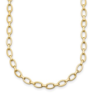 Leslie's 14K Polished Fancy Link Necklace