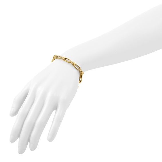 Leslie's 14K Polished Fancy Link Bracelet