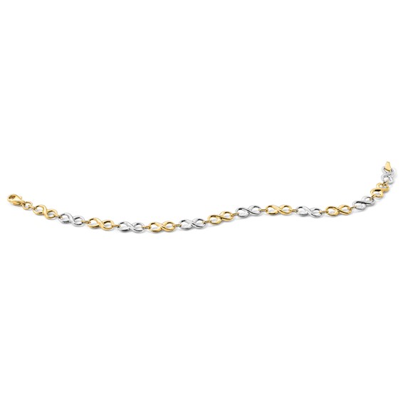 Leslie's Gold Infinity Link Bracelet