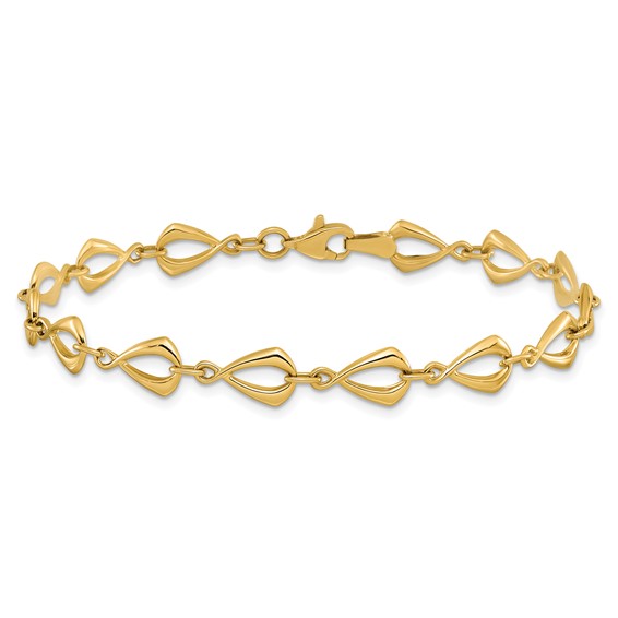 Leslie's Gold Link Bracelet