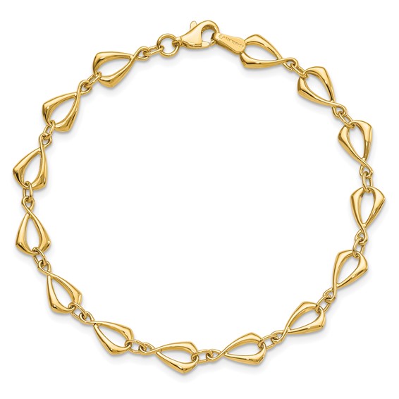 Leslie's Gold Link Bracelet