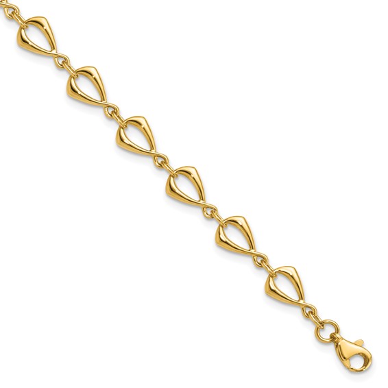 Leslie's Gold Link Bracelet