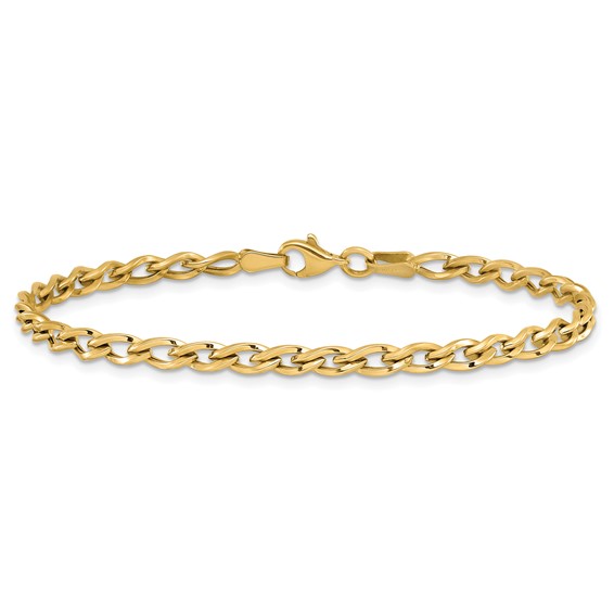 Leslie's 14K Polished Link Bracelet