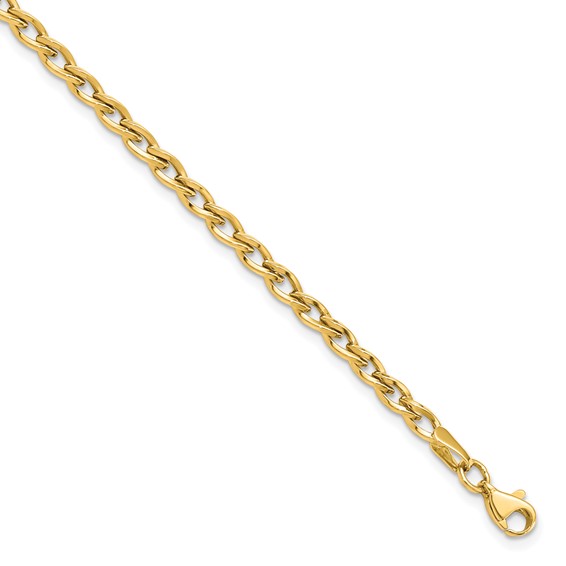 Leslie's 14K Polished Link Bracelet