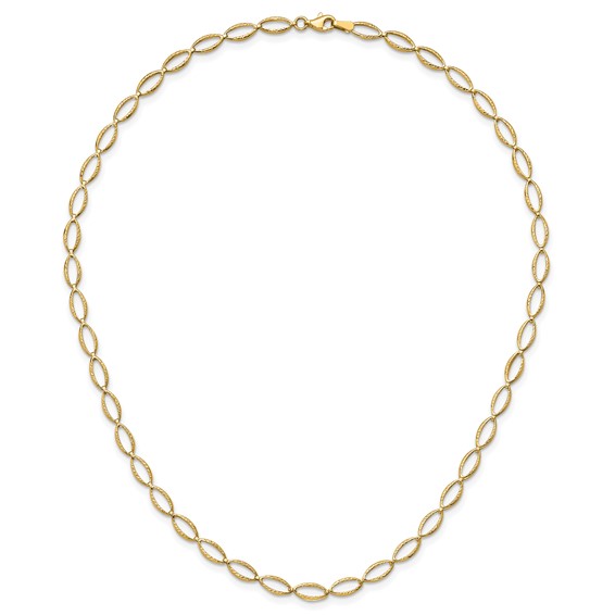 Leslie's Gold Link Necklace