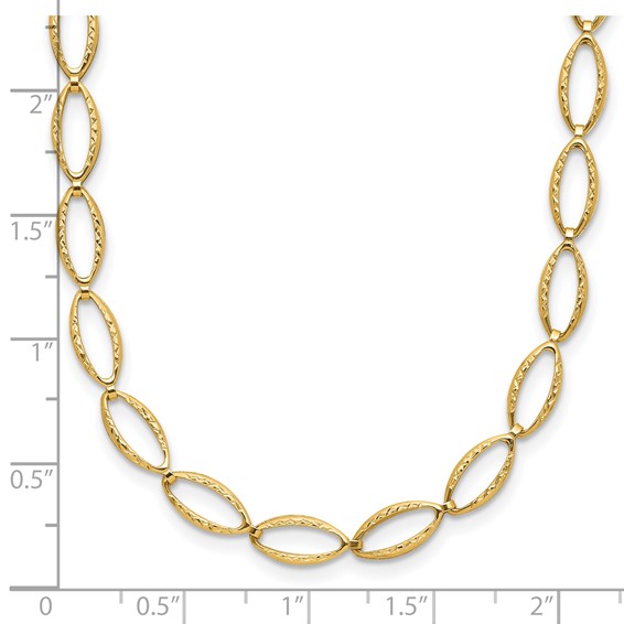 Leslie's Gold Link Necklace