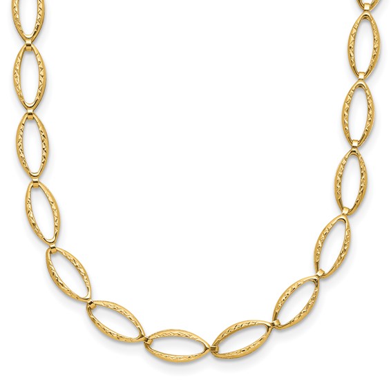 Leslie's Gold Link Necklace