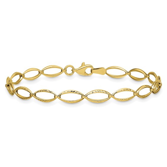 Leslie's Gold Link Bracelet