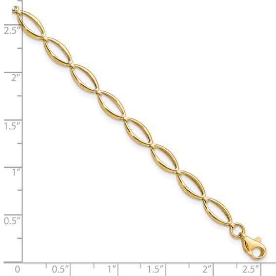 Leslie's Gold Link Bracelet
