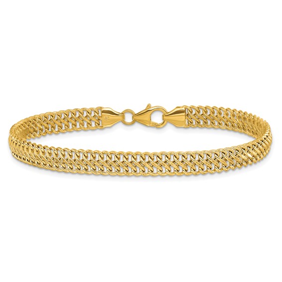 Leslie's 14K Polished S Link Bracelet