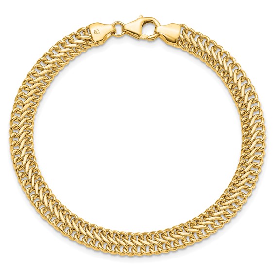 Leslie's 14K Polished S Link Bracelet