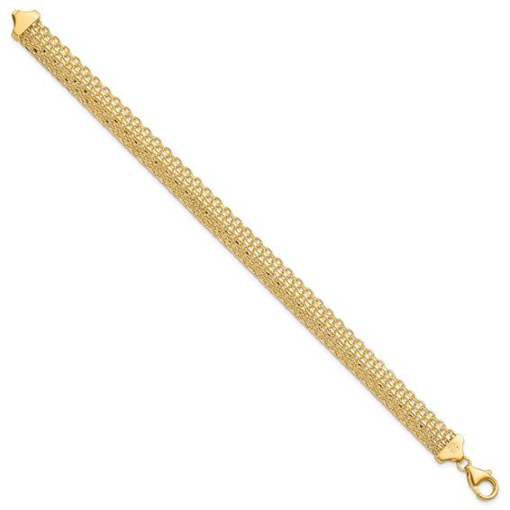 Leslie's 14K Polished Bracelet