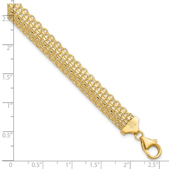 Leslie's 14K Polished Bracelet