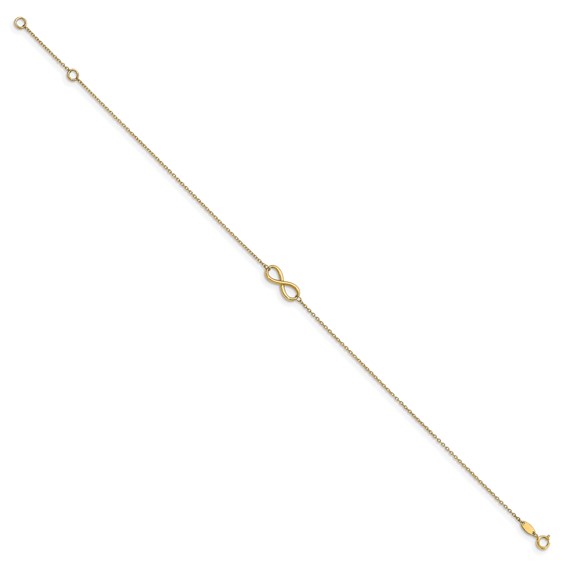 Leslie's Gold Infinity Anklets
