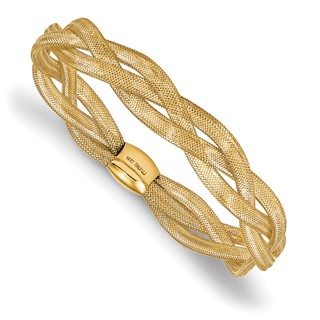 Leslie's Gold Stretch Bracelets