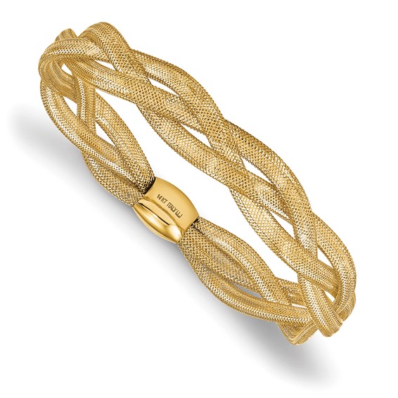 Leslie's Gold Stretch Bracelets