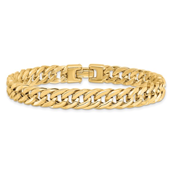 Leslie's 14K Polished Men's Bracelet