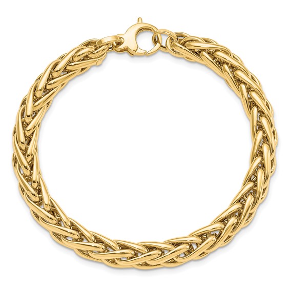 Leslie's 14K Polished Fancy Link Bracelet