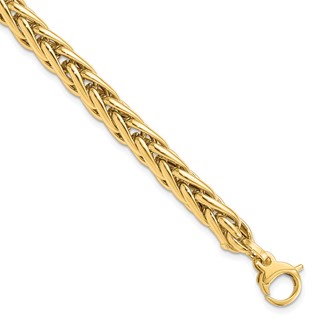 Leslie's 14K Polished Fancy Link Bracelet