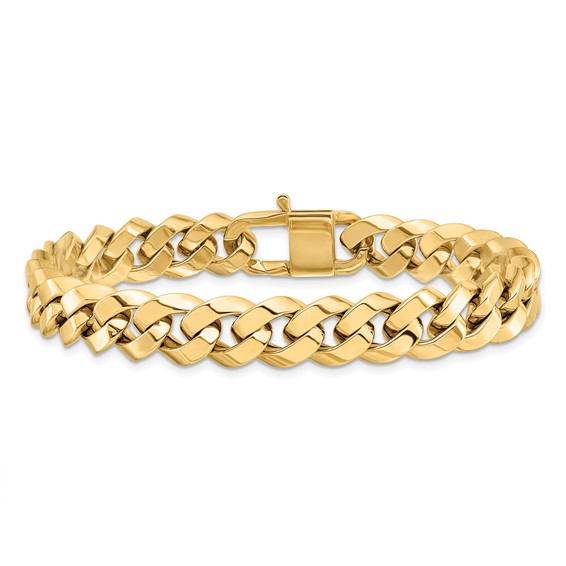 Leslie's 14K Polished Fancy Link Bracelet
