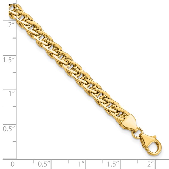 Leslie's 14K Polished Fancy Link Bracelet
