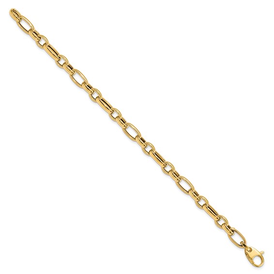Leslie's 14K Polished Fancy Link Bracelet