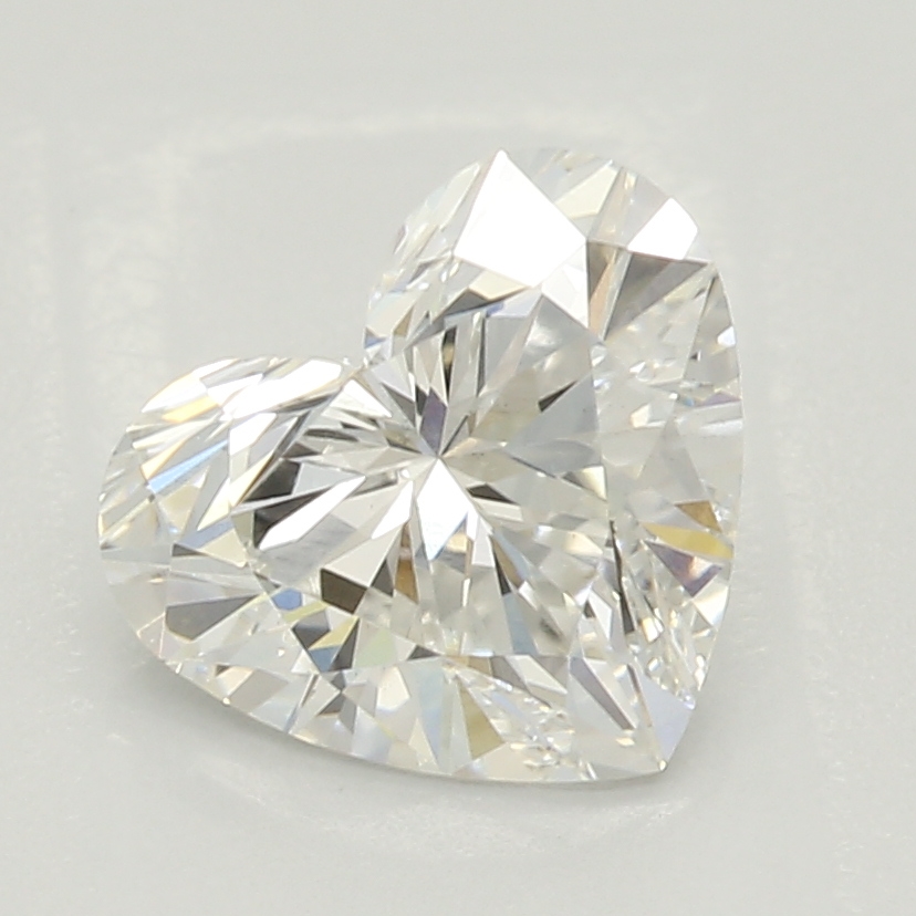 1.05 Carat G-VS1 Ideal Heart Diamond