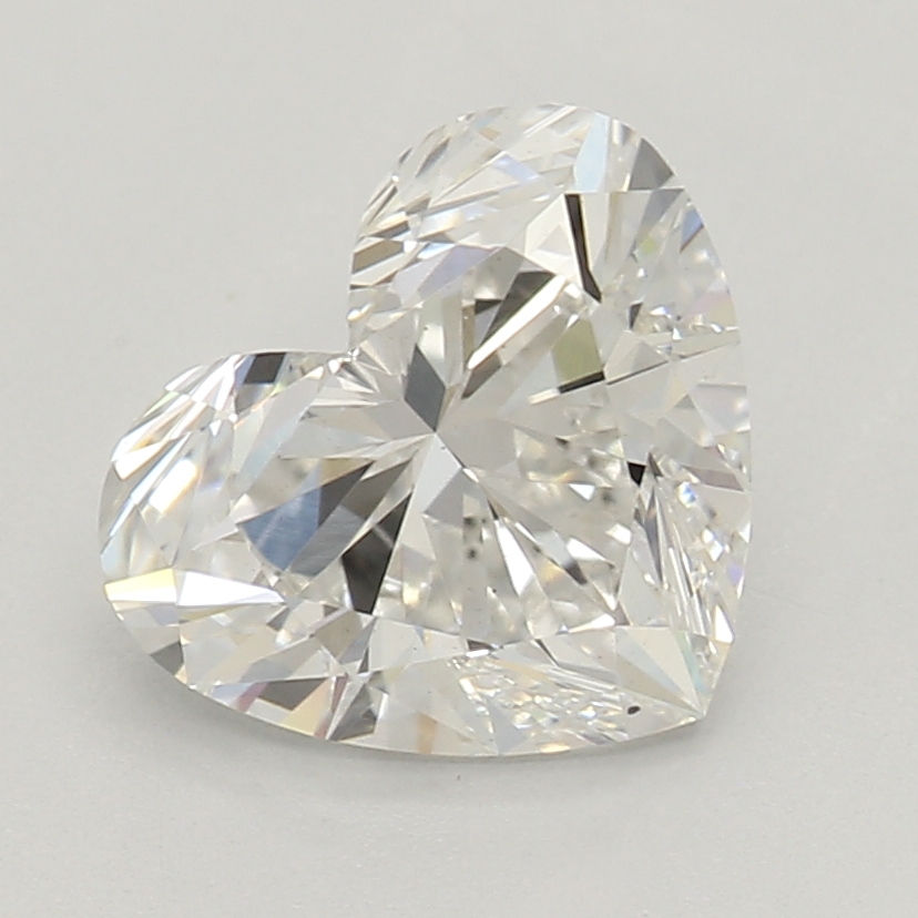 1.07 Carat I-VS2 Ideal Heart Diamond