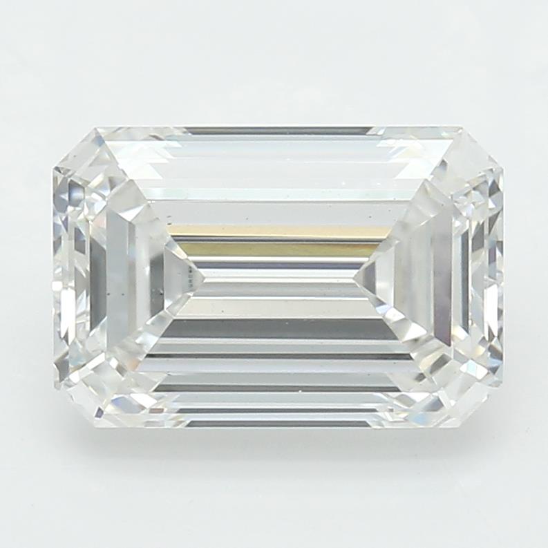1.01 Carat F-VS1 Ideal Emerald Diamond