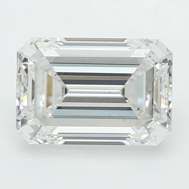 1.04 Carat F-VS1 Ideal Emerald Diamond