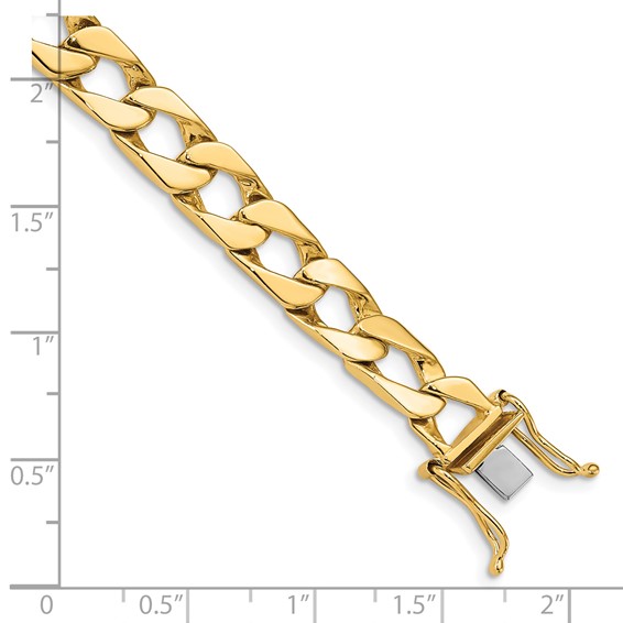 Gold Hand-Polished Fancy Link Chain