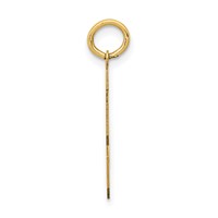 14K Yellow Gold Medium Polished Number 23 Charm view 2