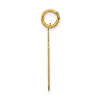 14K Yellow Gold Medium Polished Number 59 Charm view 2