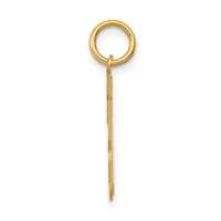14K Yellow Gold Small Polished Number 23 Charm view 2
