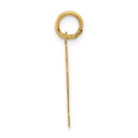 14K Yellow Gold Small Polished Number 32 Charm view 2