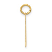 14K Yellow Gold Small Polished Number 39 Charm view 2