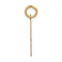 14K Small Polished Number 43 Charm view 2