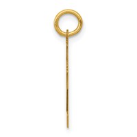 14K Yellow Gold Small Polished Number 92 Charm view 2