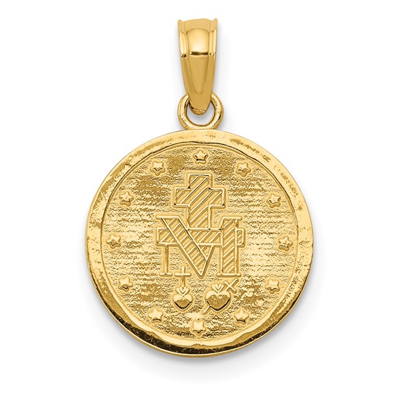 Gold Miraculous Medal Pendants