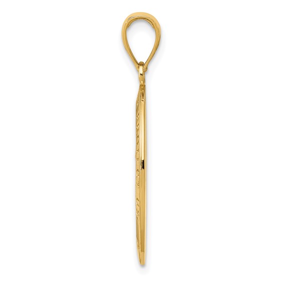 Gold St. Christopher Pendants