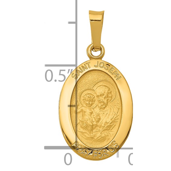 Gold St. Joseph Pendants