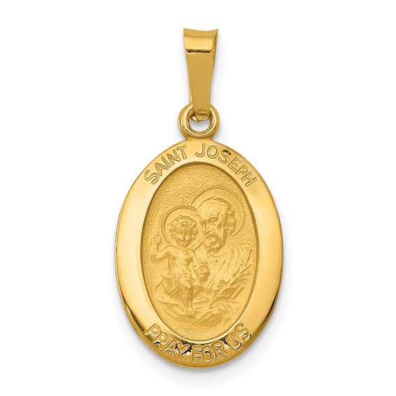 Gold St. Joseph Pendants