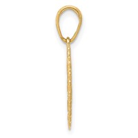 14K Yellow Gold Reversible for MY Daughter You Are MY Pride and Joy Heart Pendant view 2