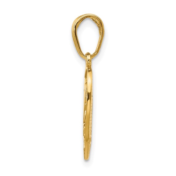 Gold Break a Part I LOVE YOU Pendant