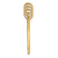 14K Yellow Gold 3-Piece Break-apart Big Sis-mom-lil Sis Charm view 2